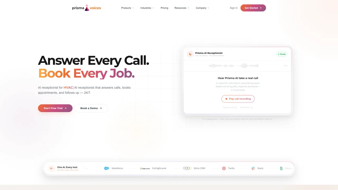 AI Voice SaaS Platform